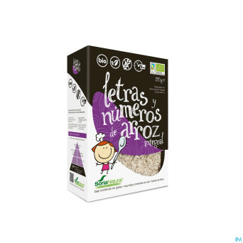Soria lettres chiffres complets riz    250g