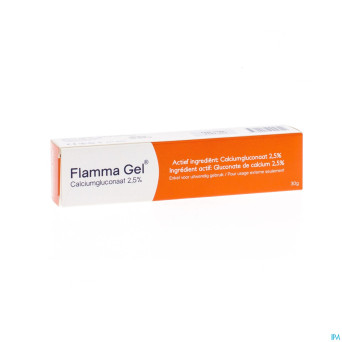 Flamma gel gluconate de calcium 2,5%  30g