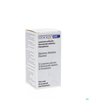 Stocrin 600 mg comp pell 30 pip