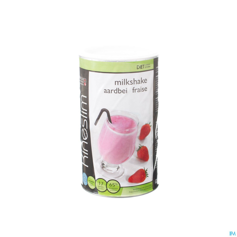 Kineslim milkshake fraise  pdr 400g