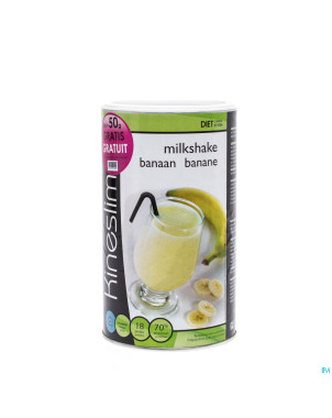 Kineslim milkshake banane pdr 350g+50g promo