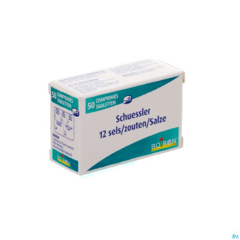 Schuessler 12 sels    50p boiron