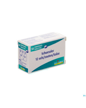Schuessler 12 sels    50p boiron