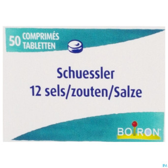 Schuessler 12 sels    50p boiron
