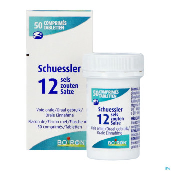 Schuessler 12 sels    50p boiron