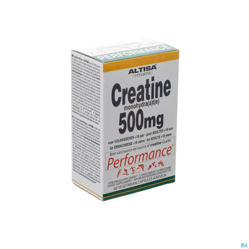 Altisa creatine 500mg    v-caps  60