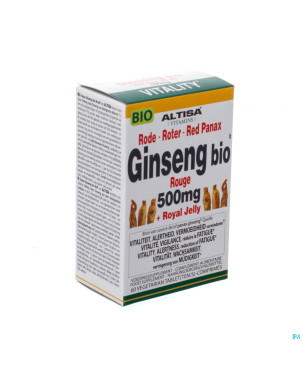 Altisa panax ginseng rouge+gelee royale bio tabl60