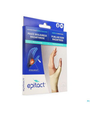Epitact orthese propriocept. souple pouce  droit m