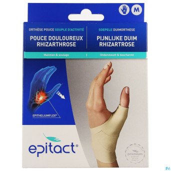 Epitact orthese propriocept. souple pouce  droit m