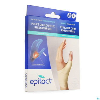 Epitact orthese propriocept. souple pouce  droit l