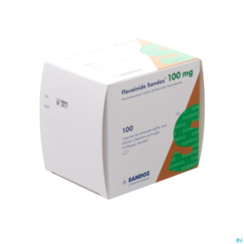 Flecainide retard sandoz 100mg caps lib.prol. 100