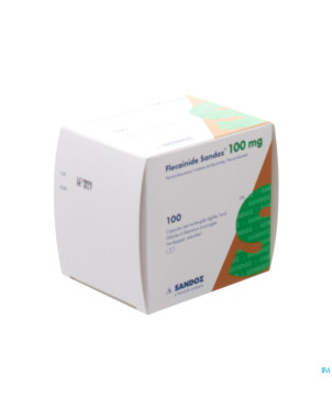 Flecainide retard sandoz 100mg caps lib.prol. 100