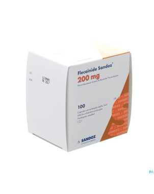 Flecainide retard sandoz 200mg caps lib.prol. 100