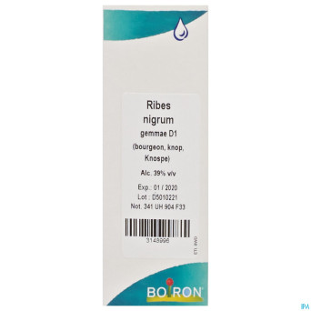 Ribes nigrum gemmo d1    60ml boiron