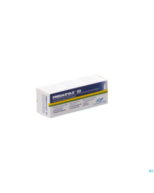 Pneumovax 23 1 vial single dose sol inj  0,5 ml