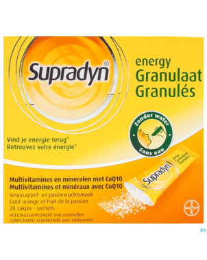 Supradyn energy granulat    sach 20