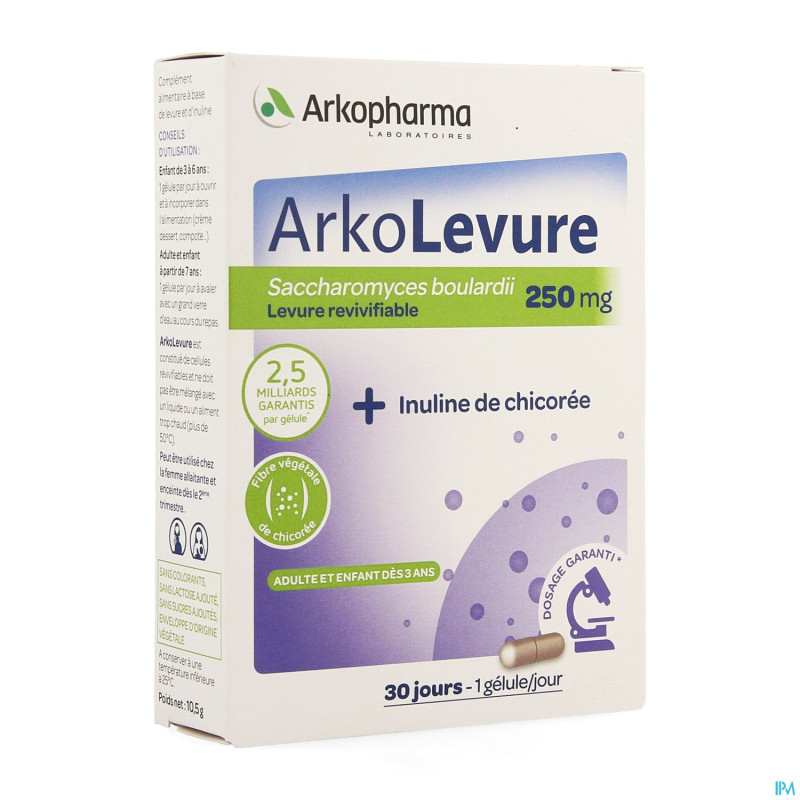 Arkolevure caps 30 rempl.2489763