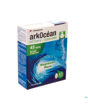 Arkocean magnesium marin + vit b6 tabl 45