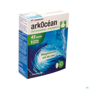 Arkocean magnesium marin + vit b6 tabl 45