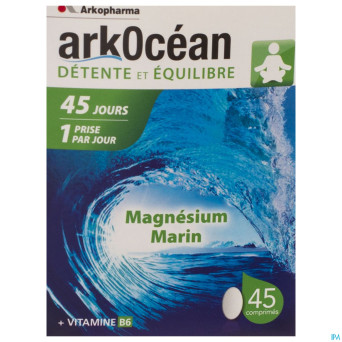 Arkocean magnesium marin + vit b6 tabl 45