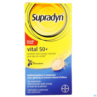 Supradyn vital 50+ comp efferv. 30