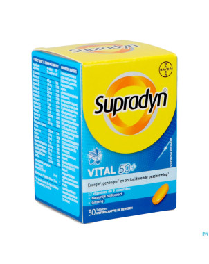 Supradyn vital 50+    comp pell. 30