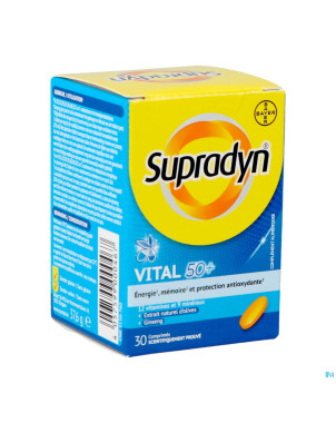 Supradyn vital 50+    comp pell. 30