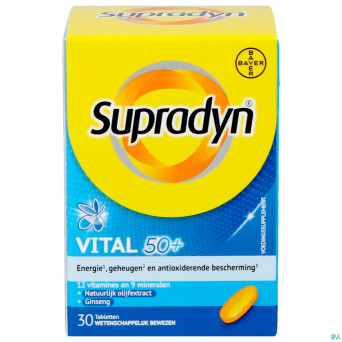 Supradyn vital 50+    comp pell. 30