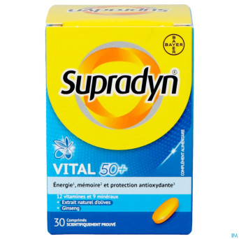 Supradyn vital 50+    comp pell. 30