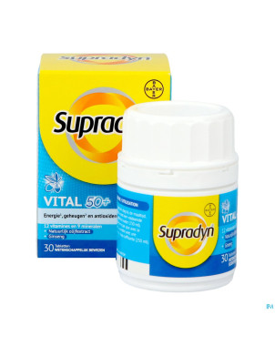 Supradyn vital 50+    comp pell. 30