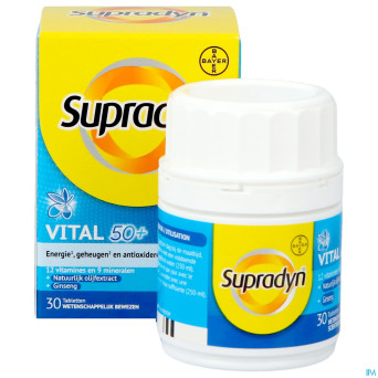 Supradyn vital 50+    comp pell. 30