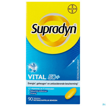 Supradyn vital 50+    comp pell. 90