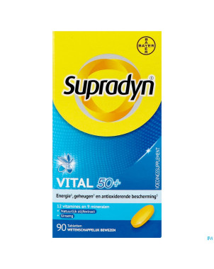 Supradyn vital 50+    comp pell. 90