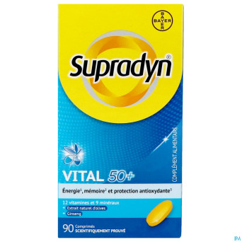 Supradyn vital 50+    comp pell. 90