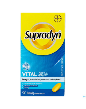 Supradyn vital 50+    comp pell. 90