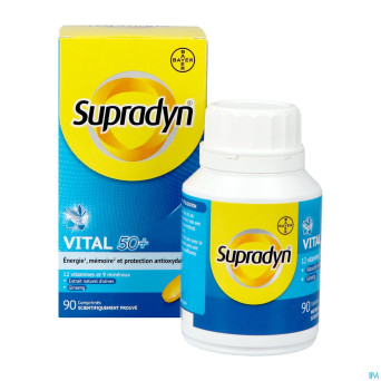 Supradyn vital 50+    comp pell. 90