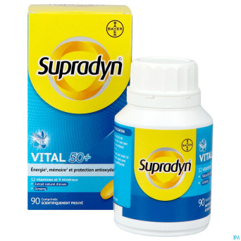 Supradyn vital 50+    comp pell. 90