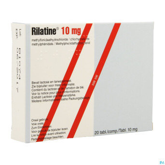Rilatine 10mg pi pharma comp 20 x 10mg pip