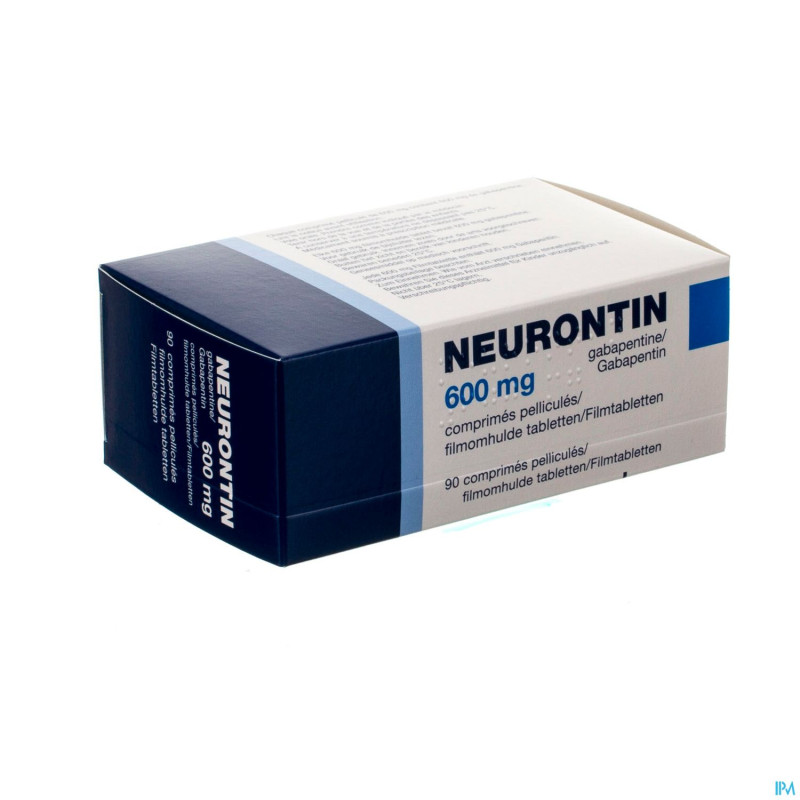 Neurontin 600 mg comp pell. 90 x 600 mg pip