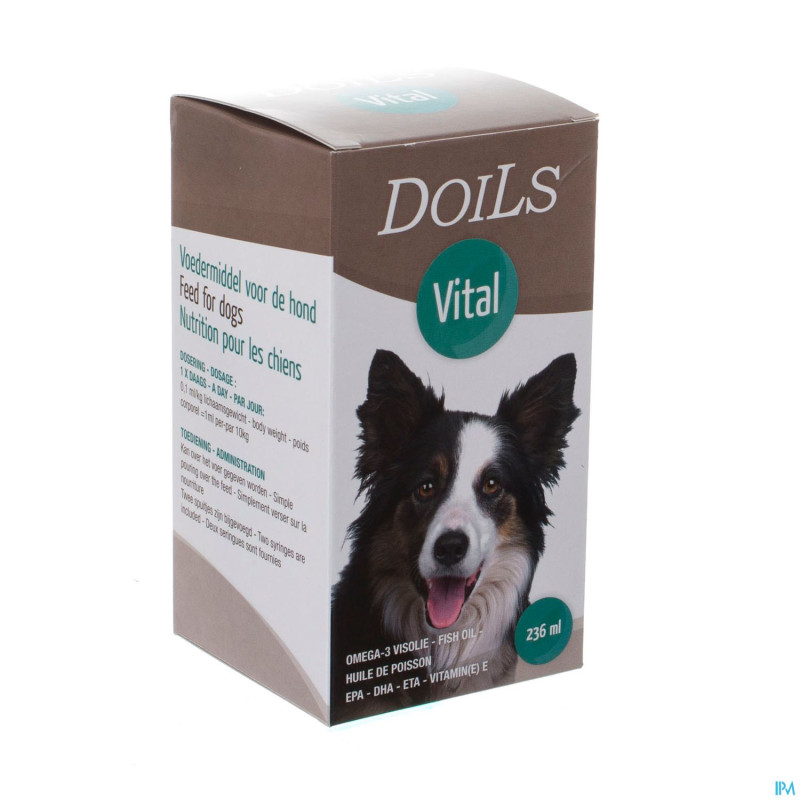 Doils vital chien chat  huile 236ml