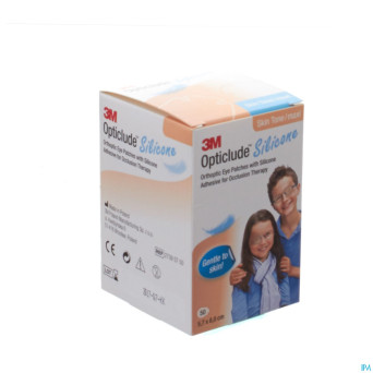 Opticlude 3m silicone eye patch skin tone maxi  50