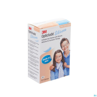Opticlude 3m silicone eye patch skin tone maxi  20