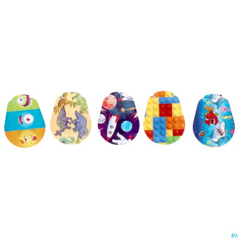 Opticlude 3m silicone eye patch boy midi  50