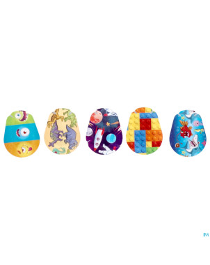 Opticlude 3m silicone eye patch boy midi  50