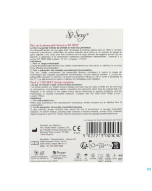 So sexy preservatif feminin 3