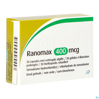 Ranomax apotex 400mcg caps  30 x 400 mcg