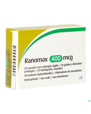 Ranomax apotex 400mcg caps  30 x 400 mcg