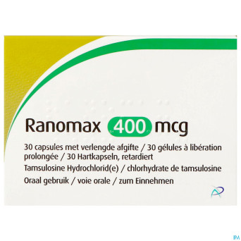 Ranomax apotex 400mcg caps  30 x 400 mcg