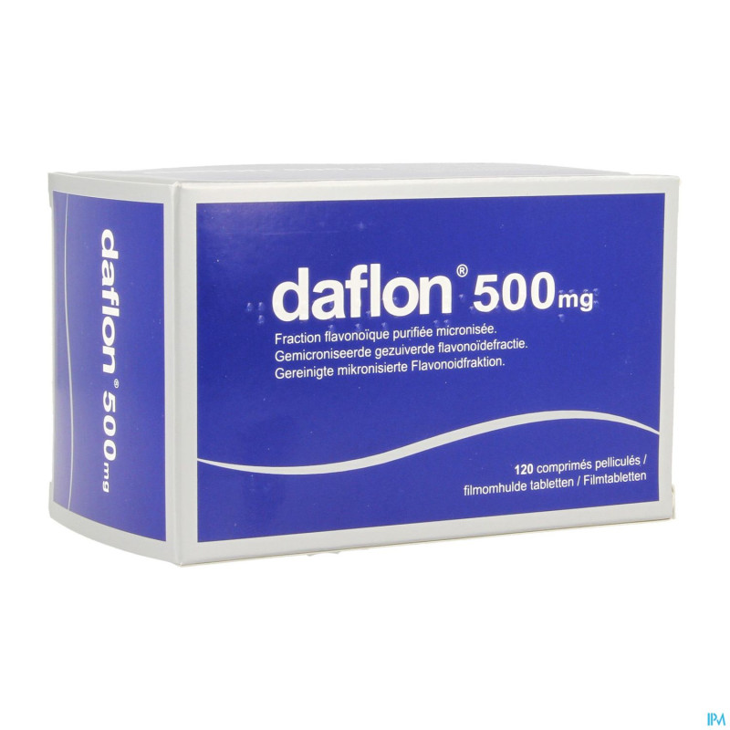 Daflon impexeco comp 120x500mg pip