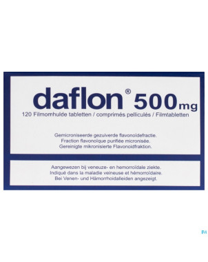 Daflon impexeco comp 120x500mg pip